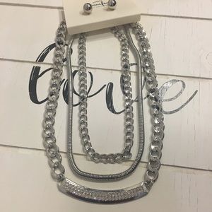 Crystal ID Tag Detachable Necklace - Now 25% OFF